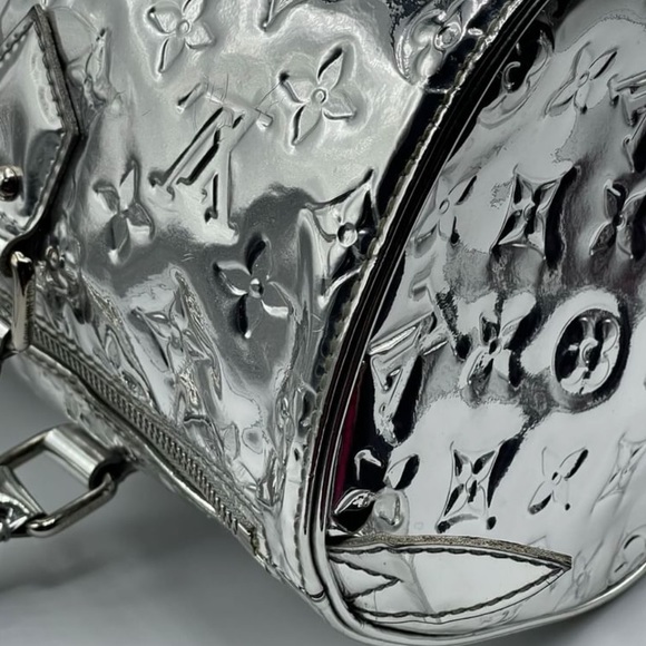 Louis Vuitton Limited Edition Silver Monogram Miroir Speedy 35 - Picture 7 of 16